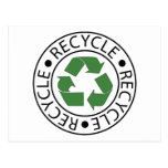 Recycle Green Ceter Logo Postcards