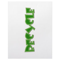 Recycle green design! custom letterhead
