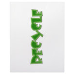 Recycle green design! custom letterhead