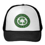 Recycle Green Logo BK Letters Mesh Hat
