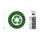 Recycle Green Logo BK Letters Stamp