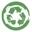 Recycle grunge sticker by artselectory Recycle grunge sticker
