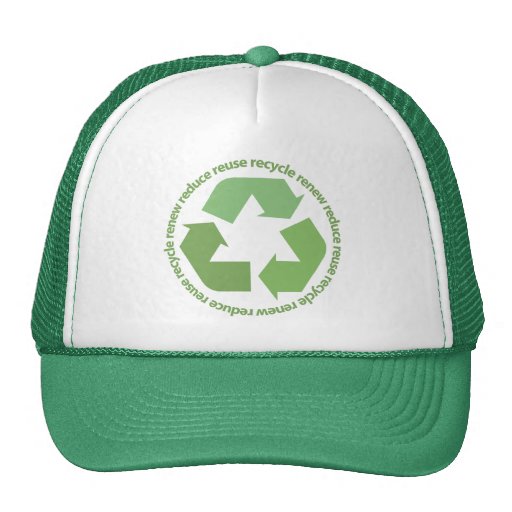 Recycle Hat Zazzle