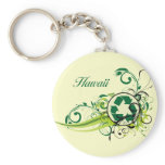 Recycle Hawaii Key Chains