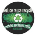 Recycle Honolulu stickers