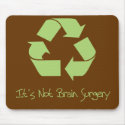 Recycle it's Easy mousepads by Carennedy Recycle it's Easy mousepads