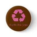 Recycle its Easy Pink buttons by Carennedy Recycle its Easy Pink buttons