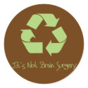 Recycle it's Easy stickers by Carennedy Recycle it's Easy stickers
