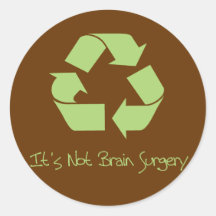 Recycle it's Easy Stickers