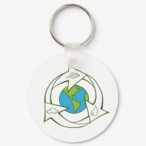 recycle key keychains by Livepaths recycle key keychains