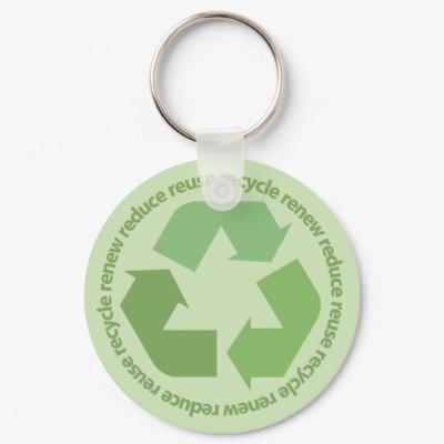 Recycle Keychain by teeboutique