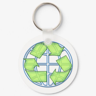 Recycle Keychain by thehatch