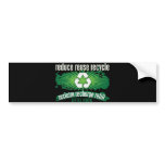 Recycle Little Rock Bumper Sticker