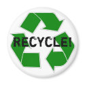 Recycle! magnets by asherlina Recycle! magnets