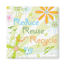 Recycle Magnet by SBCSTUDIO Recycle Magnet
