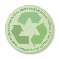 Recycle Magnet by teeboutique Recycle Magnet