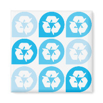 Recycle Fridge Magnets
