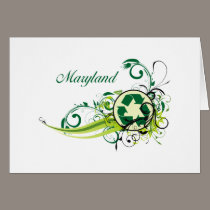 Recycle Maryland cards