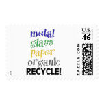 Recycle! Materials list! postage