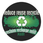 Recycle Maui Sticker