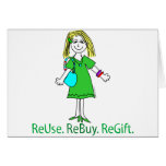 Recycle Message Greeting Cards
