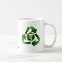 Recycle Mug by Ecogreenglobe Recycle Mug
