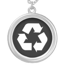 Recycle Necklace Pendant necklaces