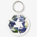 Recycle Now Keychain by BandofParents Recycle Now Keychain
