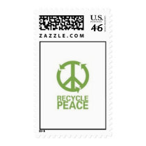 Recycle-Peace - POSTAGE STAMP