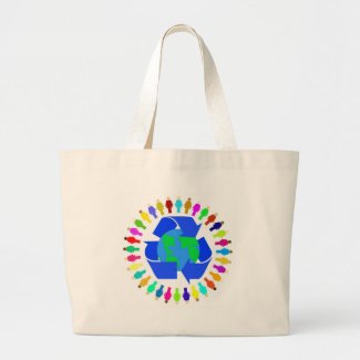 recycle people bag