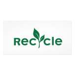 Recycle Customized Photo Card