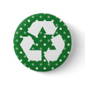 Recycle Polka Dot Buttons by naturetees Recycle Polka Dot Buttons