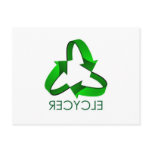 Recycle postcards