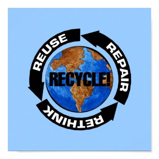 Recycle Poster print