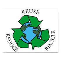 Recycle posters by One_Planet Recycle posters
