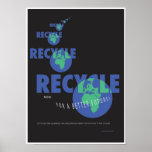 Recycle poster posters