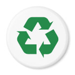 Recycle Products &amp; Designs! Refrigerator Magnets