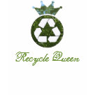 edun_live_ladies_tshirt - No one recycles like you do! You are the Recycle Queen! Save the Earth in Style in your Sustainably Grown 100% Organic Cotton T-Shirt.