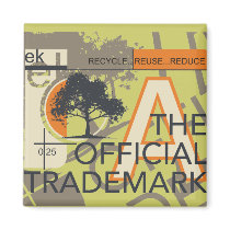 Recycle, Reduce, Reuse T-shirts and Gifts magnets