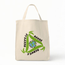 Recycle, Reuse, Reduce Bags by zazzleproducts1 Recycle, Reuse, Reduce Bags