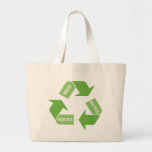 Recycle Reuse Reduce Canvas Bags