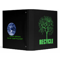 Recycle "save our planet" binders by pixelholic Recycle "save our planet" binders