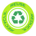 Recycle sign - Sticker by cycreation Recycle sign - Sticker