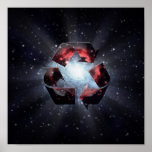 Recycle (space) poster