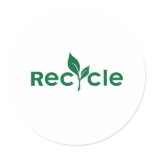 Recycle stickers