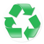 Recycle stickers