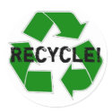 Recycle! stickers by asherlina Recycle! stickers