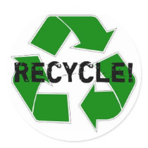 Recycle! stickers