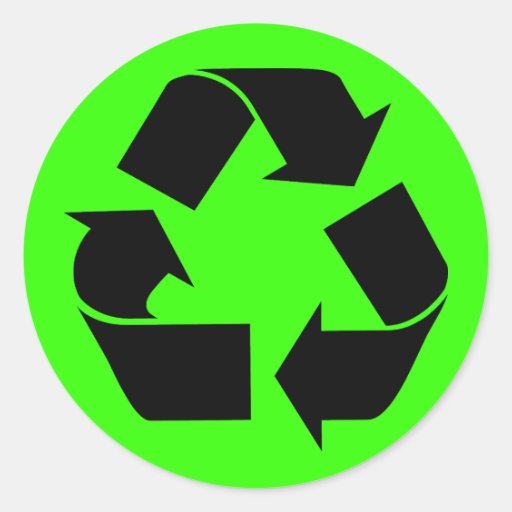 recycle sticker