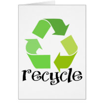 Recycle Symbol! Card
